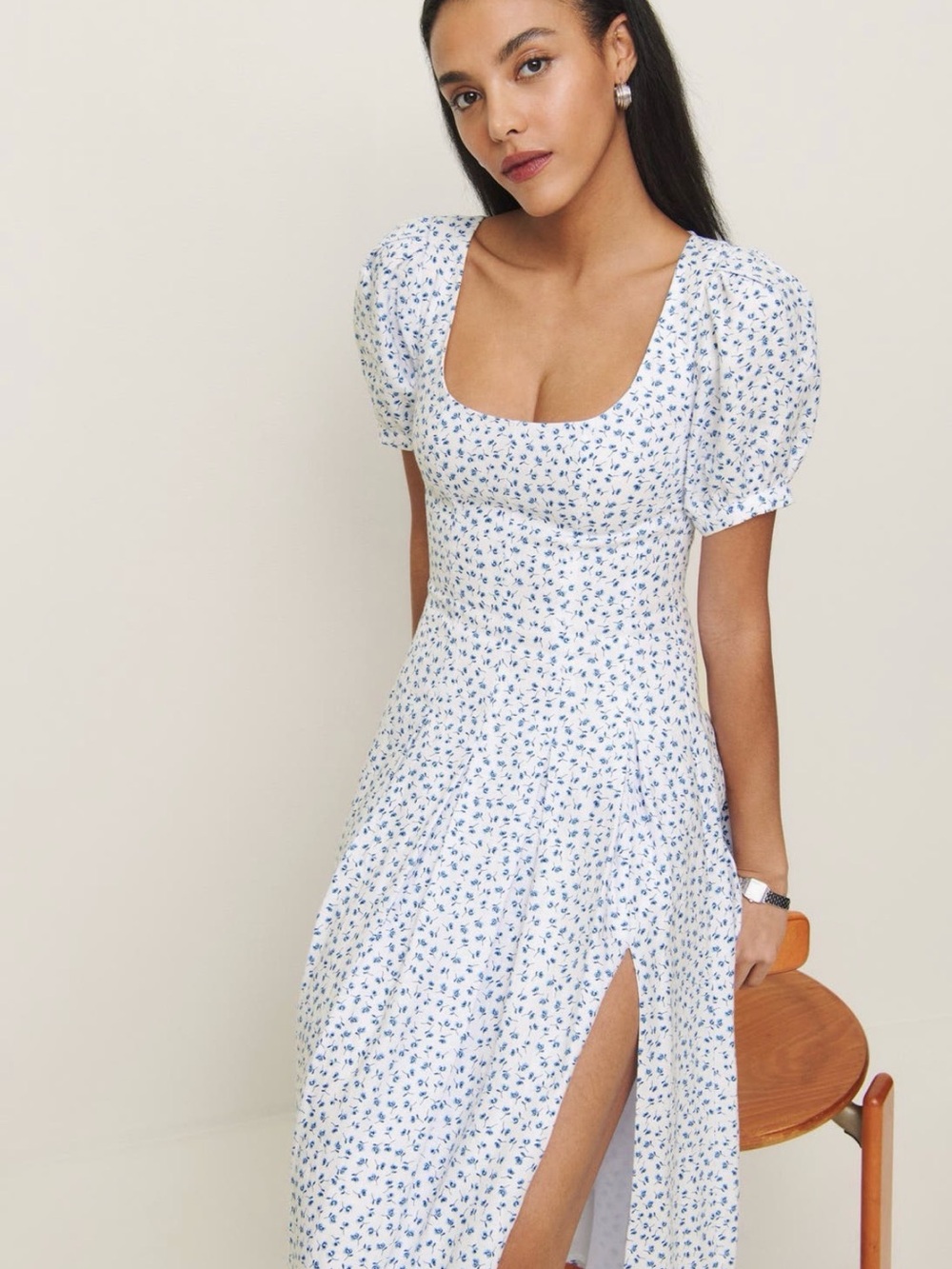 NWT Reformation Coucou Midi Dress